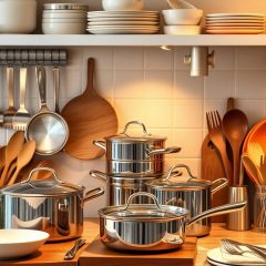 Wyposażenie kuchni do wynajmu – praktyczna lista niezbędnych akcesoriów i sprzętów dla komfortu najemców