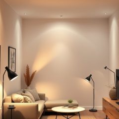 Jak optymalnie dobrać oświetlenie do małego mieszkania pod wynajem, by zwiększyć funkcjonalność i przestronność