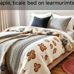 Narzuta na łóżko do wynajmu: jak wybrać trwałe i łatwe w pielęgnacji rozwiązanie do apartamentu