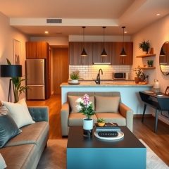 Mieszkanie pod wynajem krótkoterminowy: jak zaaranżować i wyposażyć dla maksymalnego komfortu gości i rentowności