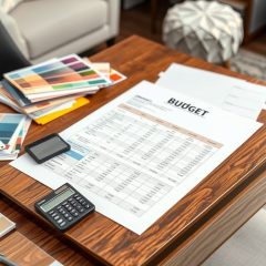 Planowanie budżetu na urządzanie wnętrza: jak rozłożyć koszty i unikać finansowych pułapek