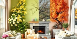 Sezonowe metamorfozy wnętrz: jak harmonijnie dostosować klimat mieszkania do pór roku i poprawić komfort życia